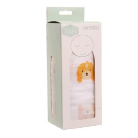 Ziggle Baby - Muslin Cloths for Baby - Newborn Essentials - Baby Swaddle - Burping - Baby Muslins Pack - Baby Essentials - Gifts - Cockapoo