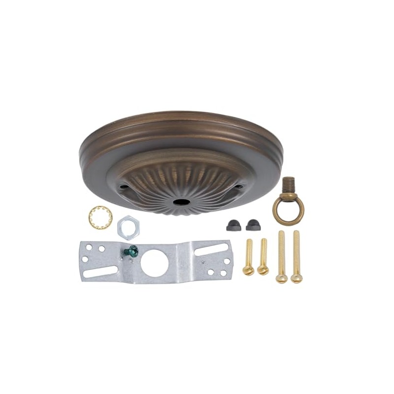 B&P Lamp® Antique Bronze Canopy Kit