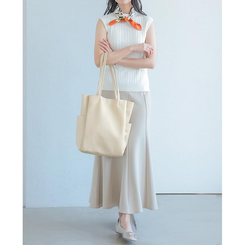 Berita JP 621-6961 Beautiful Storage Tote Bag, Multiple Storage, A4,