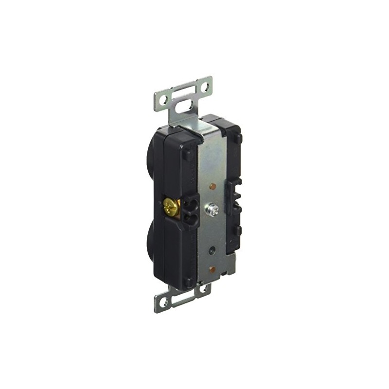 American Electric Flat Blade Duplex Recessed Outlet Grounded 2P 15A