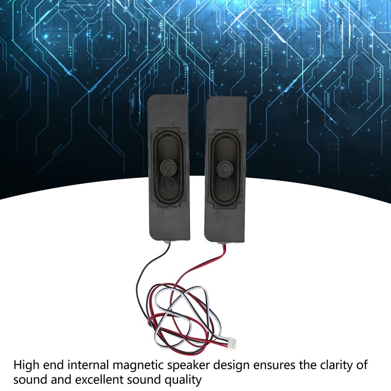 2Pcs Single Cavity Mini Speaker 8Ω 10W Full Frequency Cavity