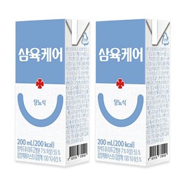 Sahmyook Care Food Patient Food Soy Milk Snack 200ml 48 Packs / 삼육 케어푸드 환자용 식품 두유 간식 200ml 48팩