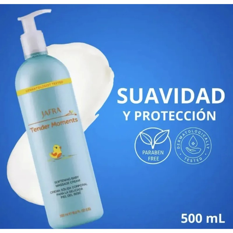 Jafra Tender Moments Crema Sólida Corporal Bebé 500 Ml