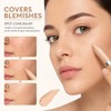 Concealer Stick Crayon, Fair Light Shade Makeup Concealer Pen for
