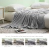 Exclusivo Mezcla Large Flannel Fleece Throw Blanket, 127x178 CM Sofa