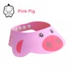 3PCS Baby Shower Bathing Cap Cartoon Frog Pig Bear Shampoo