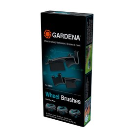 Gardena Robotic Lawnmower Wheel Brushes, Compatible with Smart Sileno Pro, Max, Free, Prevents Blocking, Keeps Wheels Clean, Easy Tool-Free Installation (15024-20)