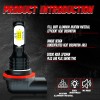 Shyfrult 3 PINS LED Headlight Bulb 6000K 35W For Honda