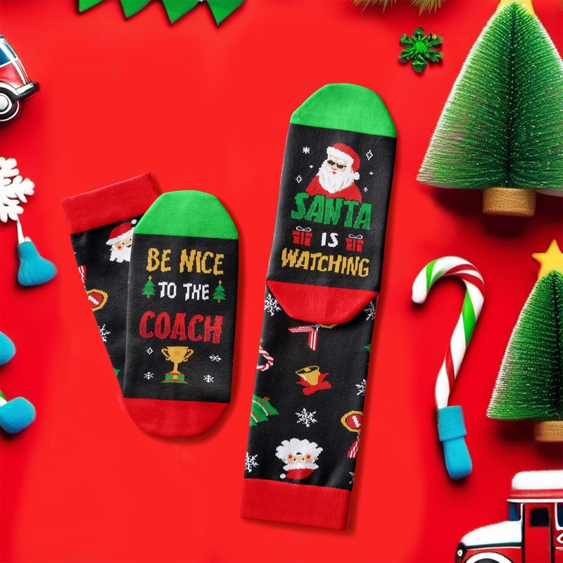 HAPPYPOP Christmas Gifts Stocking Socks For Men - Secret Santa