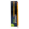 Universal Deluxe Blackstonian Pencil, Hb (#2), Black Lead, Yellow Barrel,
