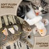 ASIRYVA 6 Pack Catnip Mouse Toys for Indoor Cats, Catnip