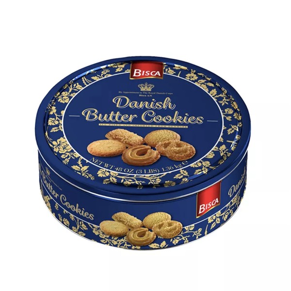 Bisca Danish Butter Cookies, 3 lb.