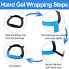 Tepemccu Gymnastics Rings for Kids, Pull Up Rings with Adjustable