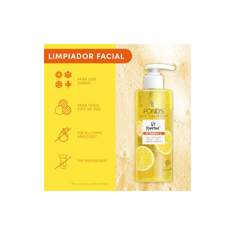 POND'S Limpiador Facial Vitamina C 200ml