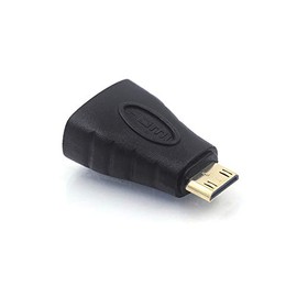 HDMI Mini Adapter,VCE Gold Plated Mini HDMI Male to Standard HDMI Female Adapter 4K Compatible for Raspberry Pi Zero W, Camera, Camcorder, DSLR, Tablet, Video Card