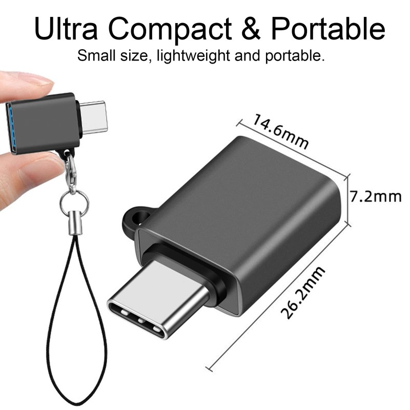 iJiGui USB C to USB 3.2 10Gbps Adapter, USB C