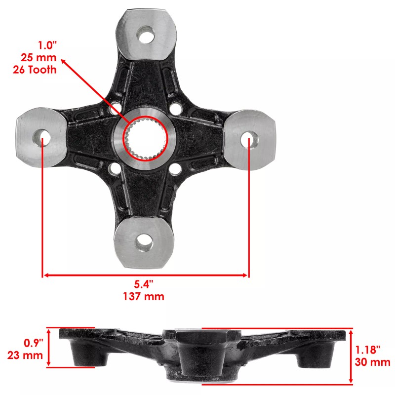Caltric Front or Rear Wheel Hub Bearing For Can-Am Outlander
