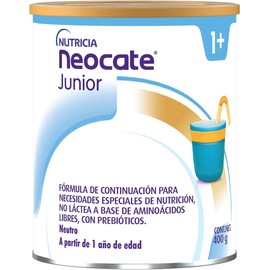 Neocate Junior Fórmula No Láctea de Continuación Para Niños a Partir de un Año con Necesidades Especiales de Nutrición, 400g