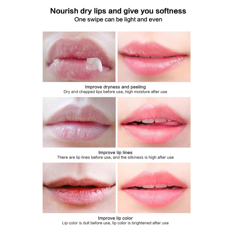 Lips Mask, Moisturising Fade Lip Lines Lip Balm Fuller Remove