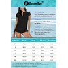 BesserBay Women's Surf Shirt Swimwear Rash Guard UV Shirts with