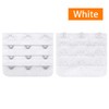 6 Pieces 3 Hook Bra Extender Strap for Women, Plus