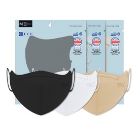 Jongkundang 종근당 벨이굿 황사 방역 마스크 KF94 25매 1박스 미세먼지 자외선 차단 마스크 Jongkundang Bellygood Yellow Dust Protective Mask KF94 25 Sheets 1 Box Fine Dust UV Blocking Mask
