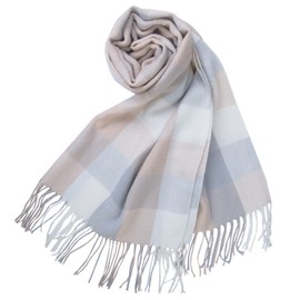 Winter Ladies Scarves Shawl Oversized Ladies Tartan Checked Scarf Blanket Christmas Gifts for Women