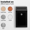 EIENHOSHI Metal Donation Box with Lock, Wall Mounted, Suggestion Box