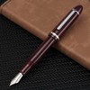 Jinhao X159 - Pluma estilográfica 8 punta extrafina, color rojo