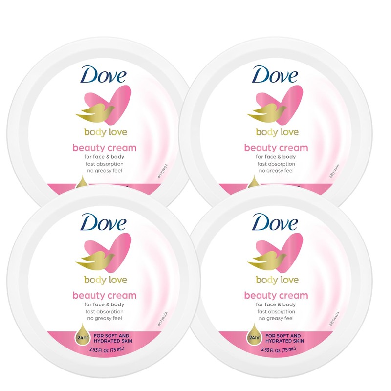 Dove Crema Hidratante para Rostro, Manos y Cuerpo - Piel