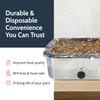 PanSaver Cooking Liners - Disposable Electric Roasting Pan Liners for