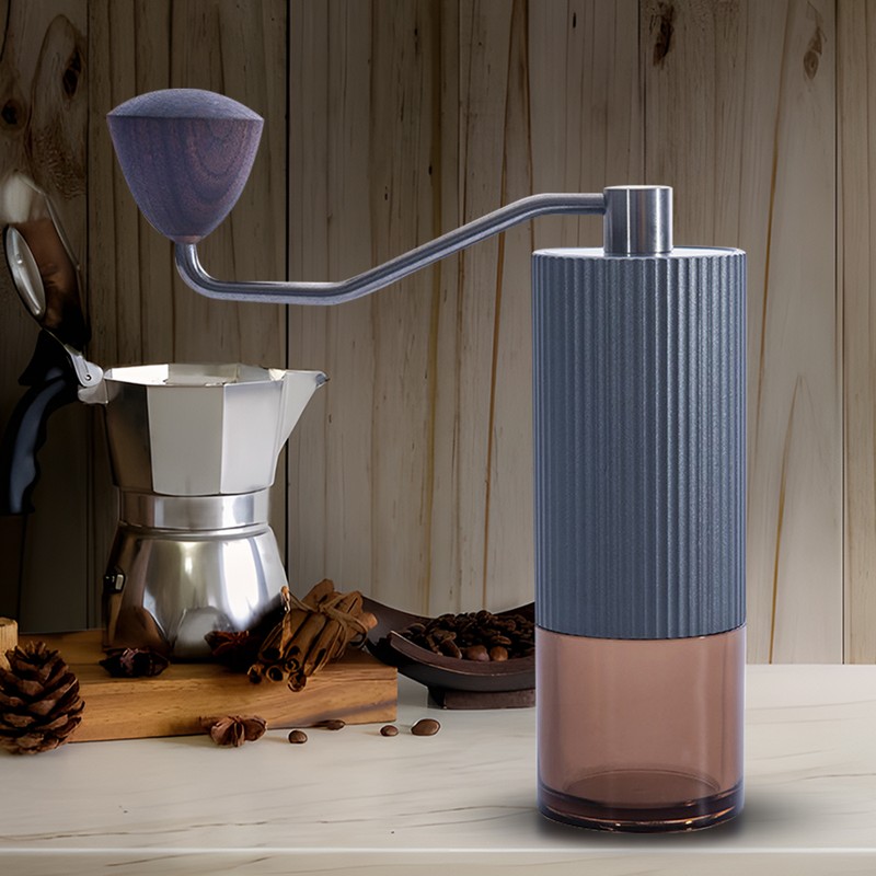 Manual Coffee Bean Grinder Capacity 25g with CNC Stainless Steel