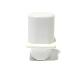 White Telecaster Guitar Top Hat Shape Switch Tip - Premium Replacement Selector Switch Cap for Telecaster Style Guitars