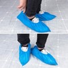 Membrane Solutions 100Pcs Blue Disposable Shoe Covers Non-woven Non-Slip Resistant