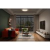 LEDVANCE Orbis Helman Ceiling Light with LED, White/Silver, 24 W,