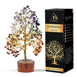 Seven Chakra Tree Of Life, Birthday Gifts For Women, Healing Crystal Tree Gifts, Coolest Gifts For Women, Gemstone Tree, Meditation Gifts For Women, Home & Office Decor Gifts, Crystal Healing Gifts