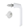 Schüco Window handle plug-in handle, white, as a set including