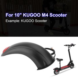 Yungeln Scooter Schutzbleche mit LED Rückleucht kompatibel für Kugoo M4&M4Pro Elektro Scooter