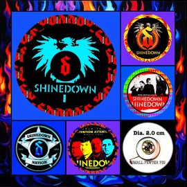 SHINEDOWN BAND  FIVE SMALL PINS
