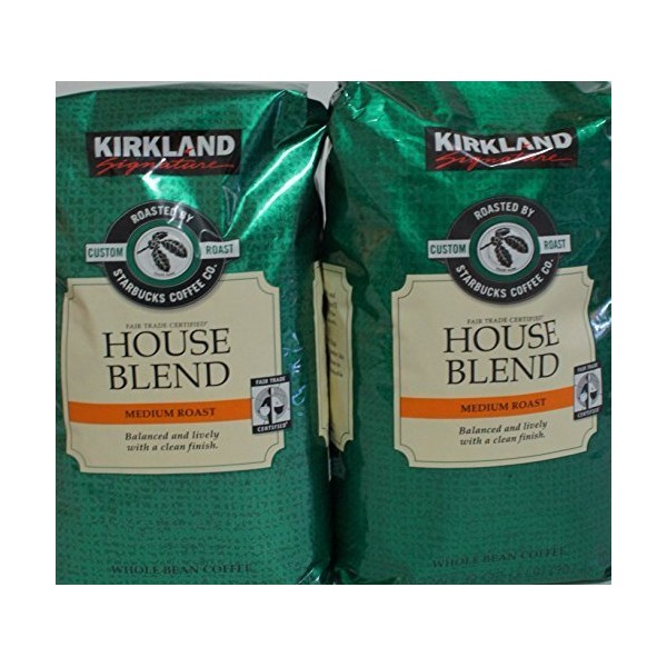 Starbucks Kirkland Signature Medium Roast Coffee Beans Pack of 2