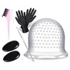 KGDUYC Highlight Cap, Highlight Foil, Bleaching Powder Set, Highlight Set,