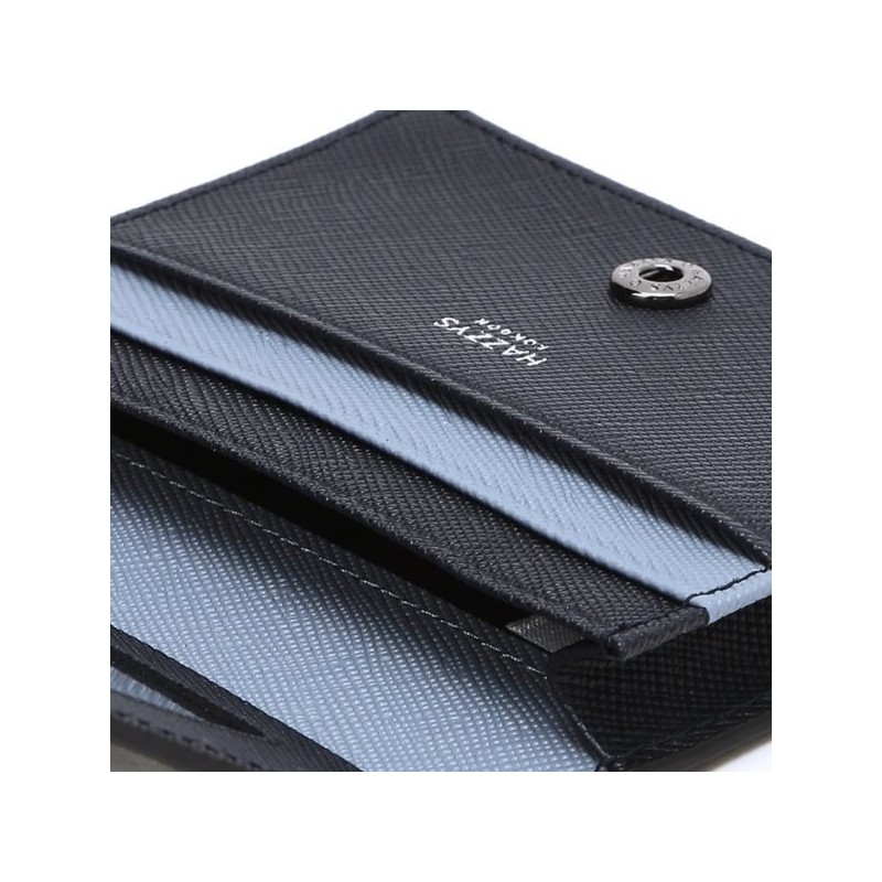 Hazzys (신세계센텀점)BRIGHTON 네이비 가죽 라인배색 카드지갑 HJHO4F602N3 (Brighton Navy Leather