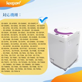 KEEPOW Washing Machine Lint Filter Vertical Washing Machine Filter ES-LP1 Garbage Removal Net New Model ES-LP2 Set of 2