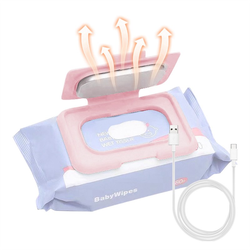 Baby Wipe Warmer Portable Baby Wet Wipes Warmer Heater USB