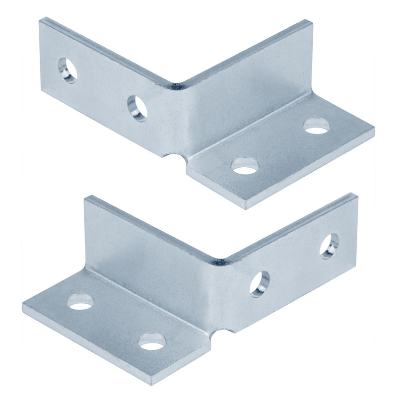 Fanmao 4 Pcs 90 Degree Wing Shaped Fittings for 1‑5/8"