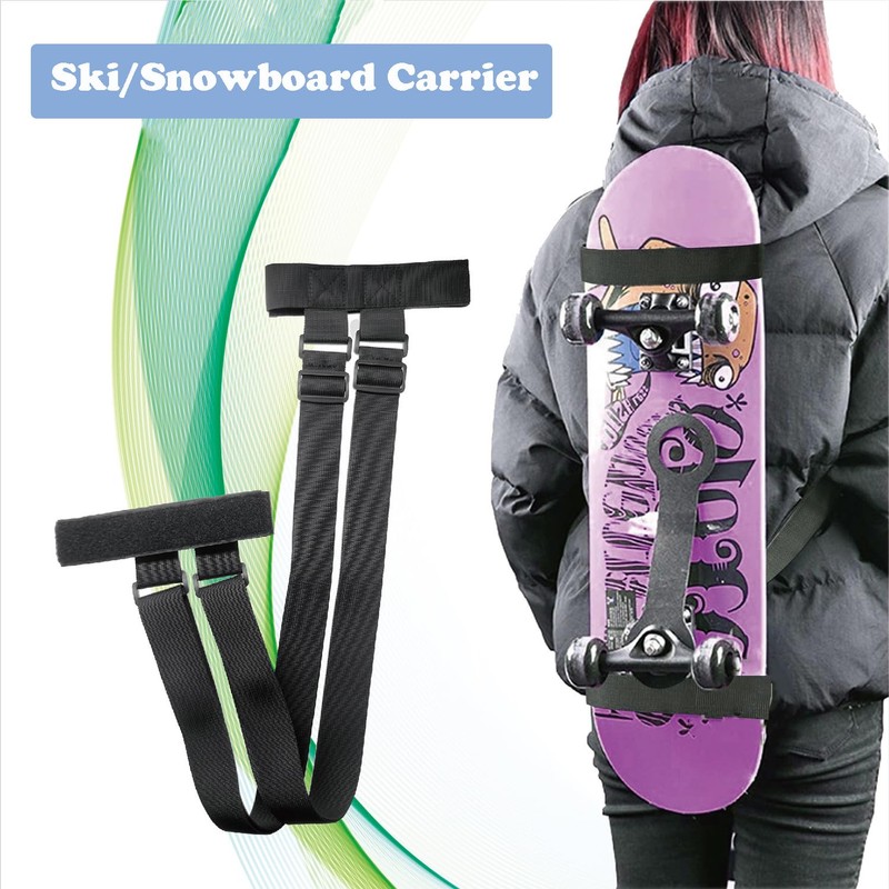 YULIAO Skateboard Bag, Scooter Shoulder Strap, Skateboard Carry Strap, Skateboard