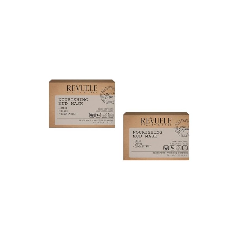REVUELE Nourishing Mud Mask Pack of 2 2 x 100