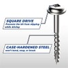 Kreg SML-C2-50 Zinc Pocket Screws, 2-Inch #8 Coarse Thread, Maxi-Loc