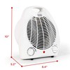 BLACK+DECKER Personal Desktop Heater, Space Heater for Office Desk, Home