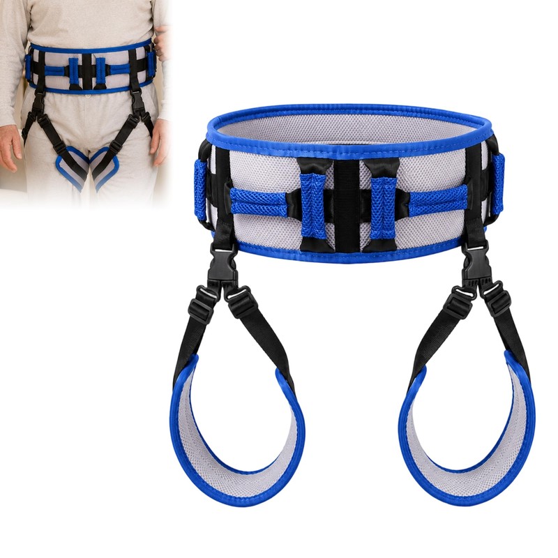 Gait Transfer Belt with Detachable Leg Straps